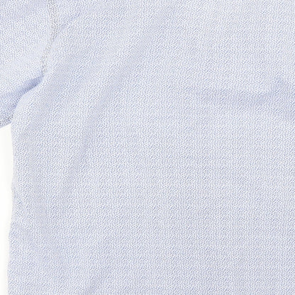 Primark Mens Blue Floral   Button-Up Size M