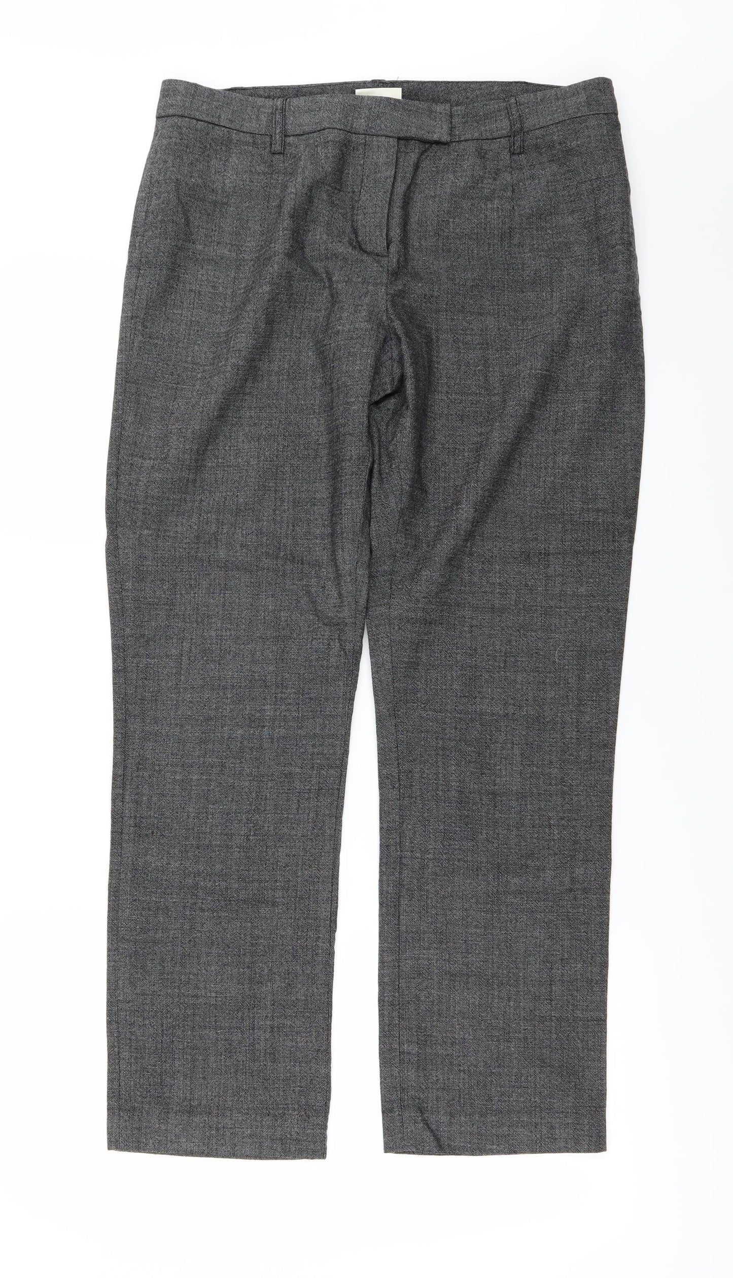Womens UK Size 14 MINUET Regular Fit  Grey Trousers