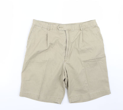 Mode Womens Beige   Bermuda Shorts Size 36