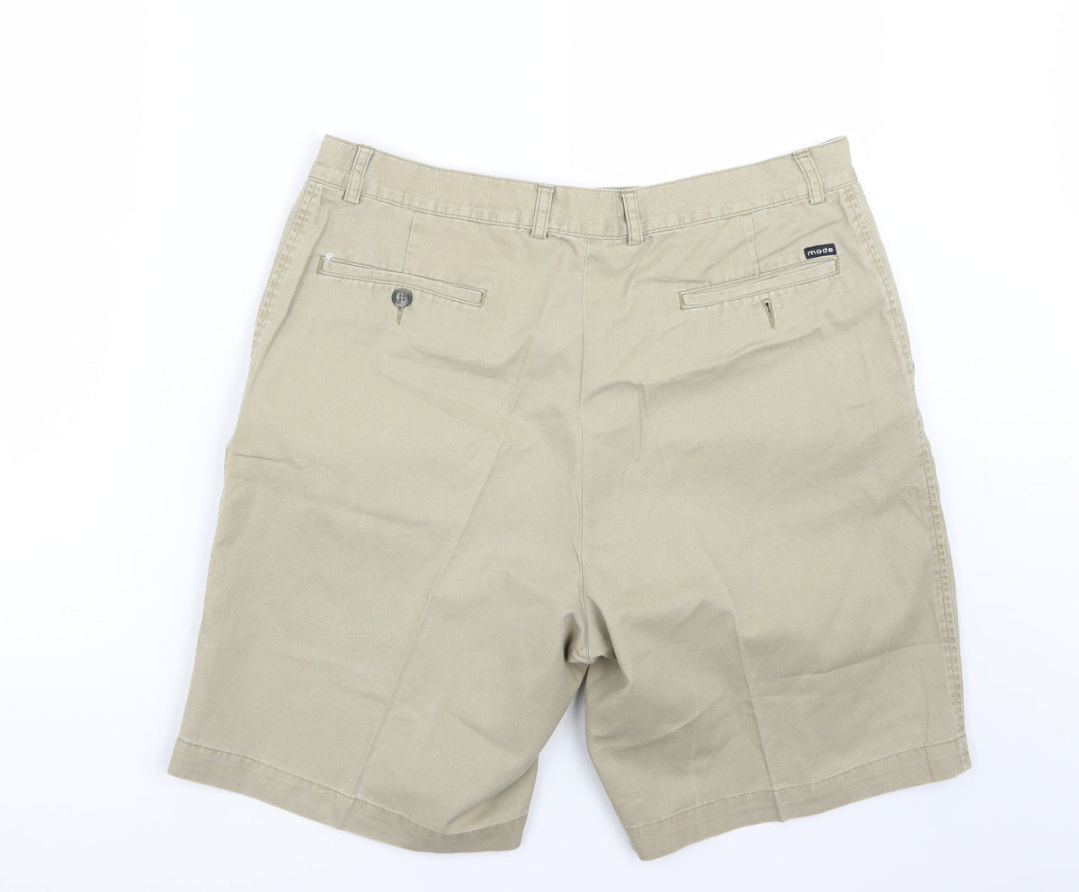 Mode Womens Beige   Bermuda Shorts Size 36