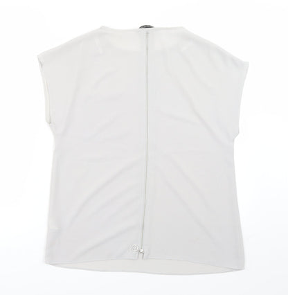 Dorothy Perkins Womens Grey   Basic T-Shirt Size 10