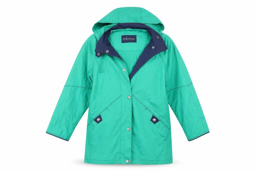 Womens UK Size S Telemac Green Jacket