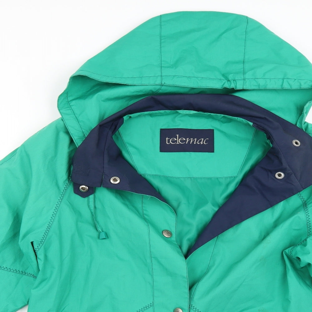 Womens UK Size S Telemac Green Jacket