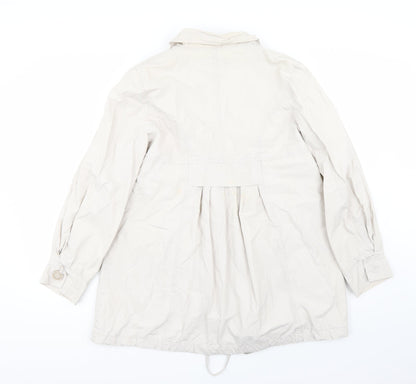 Newlook Womens White   Jacket Coat Size 10