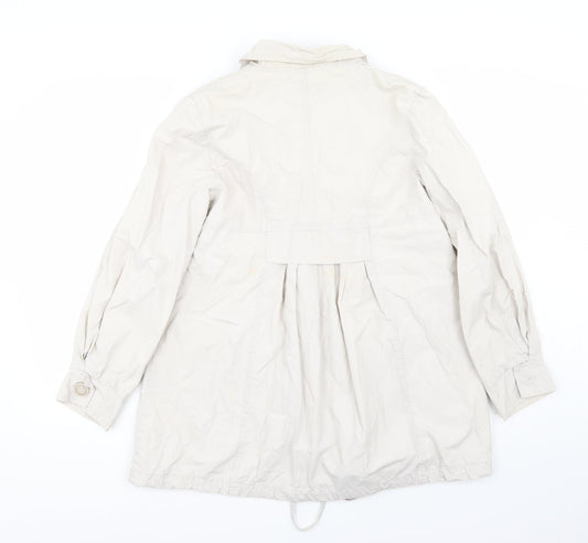 Newlook Womens White   Jacket Coat Size 10