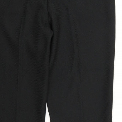 Womens UK Size 10 Dorothy Perkins Regular Fit  Black Trousers