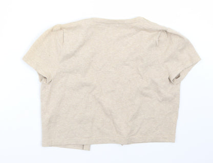 George Womens Beige   Cardigan Jumper Size 12