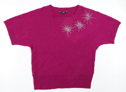 Debenhams Womens Purple   Pullover Jumper Size 18