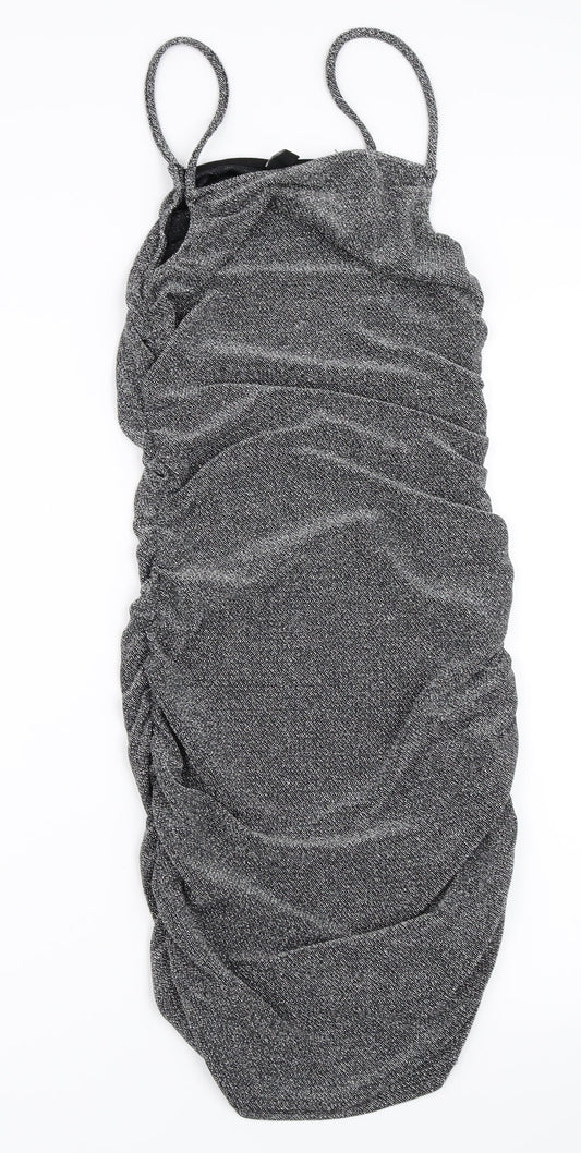 H&M Womens Silver   Bodycon  Size S