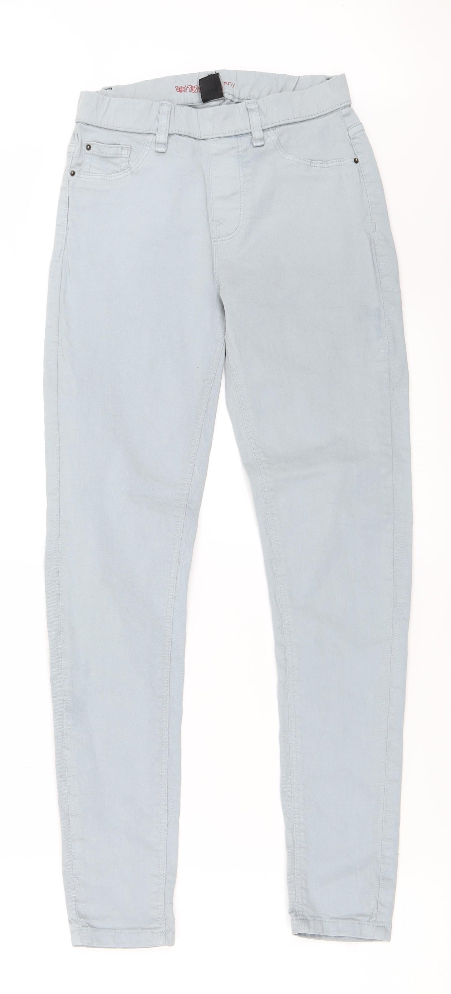 Red Tag Girls Grey   Skinny Jeans Size 9-10 Years