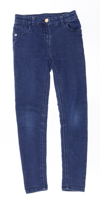TU Girls Blue  Denim Skinny Jeans Size 9 Years