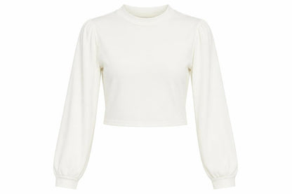 Womens UK Size M Select Ivory Basic Blouse