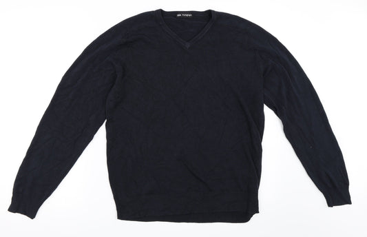 Marks and Spencer Mens Blue   Pullover Jumper Size M