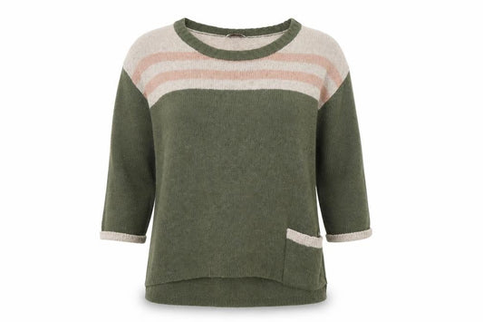 Wrap Womens Green   Pullover Jumper Size XS