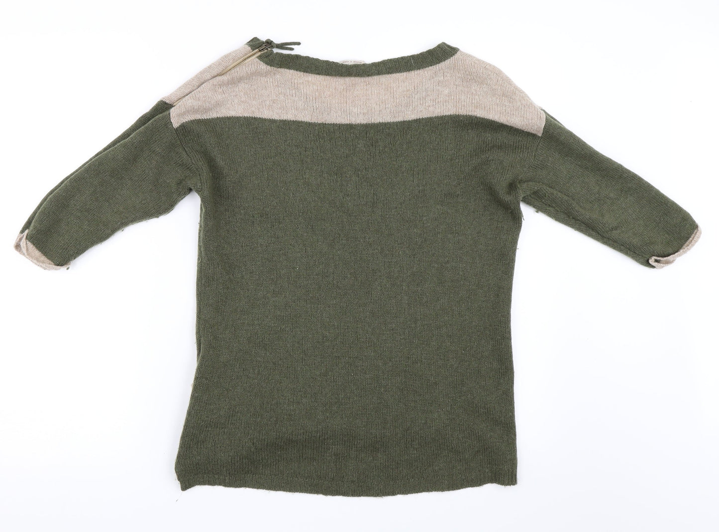 Wrap Womens Green   Pullover Jumper Size XS