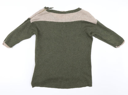 Wrap Womens Green   Pullover Jumper Size XS