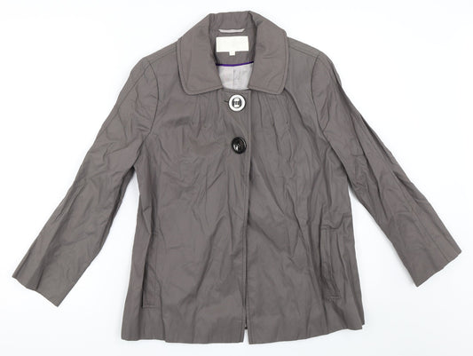 Womens UK Size 10 Ronit Zilkha Grey Jacket