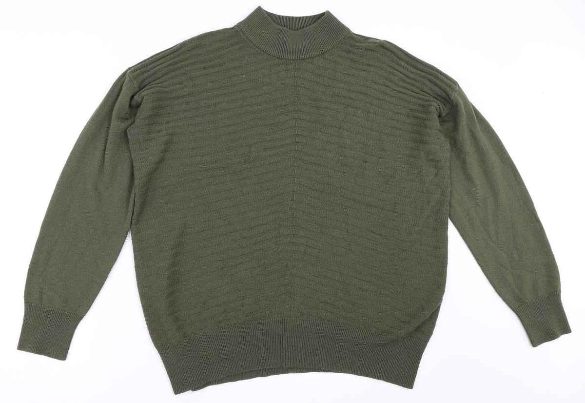 Tu Womens Green   Pullover Jumper Size 14