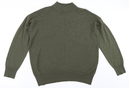 Tu Womens Green   Pullover Jumper Size 14