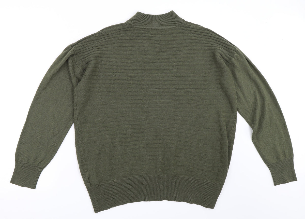 Tu Womens Green   Pullover Jumper Size 14