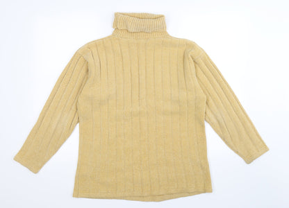 Holmewood Womens Beige  Knit Pullover Jumper Size 12