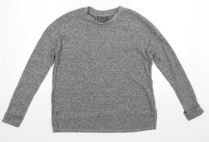 Primark Womens Grey  Knit Pullover Jumper Size 6