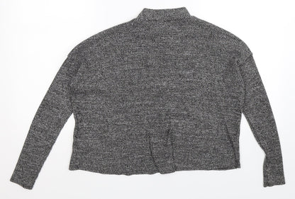 Divided Womens Grey  Knit Pullover Jumper Size S