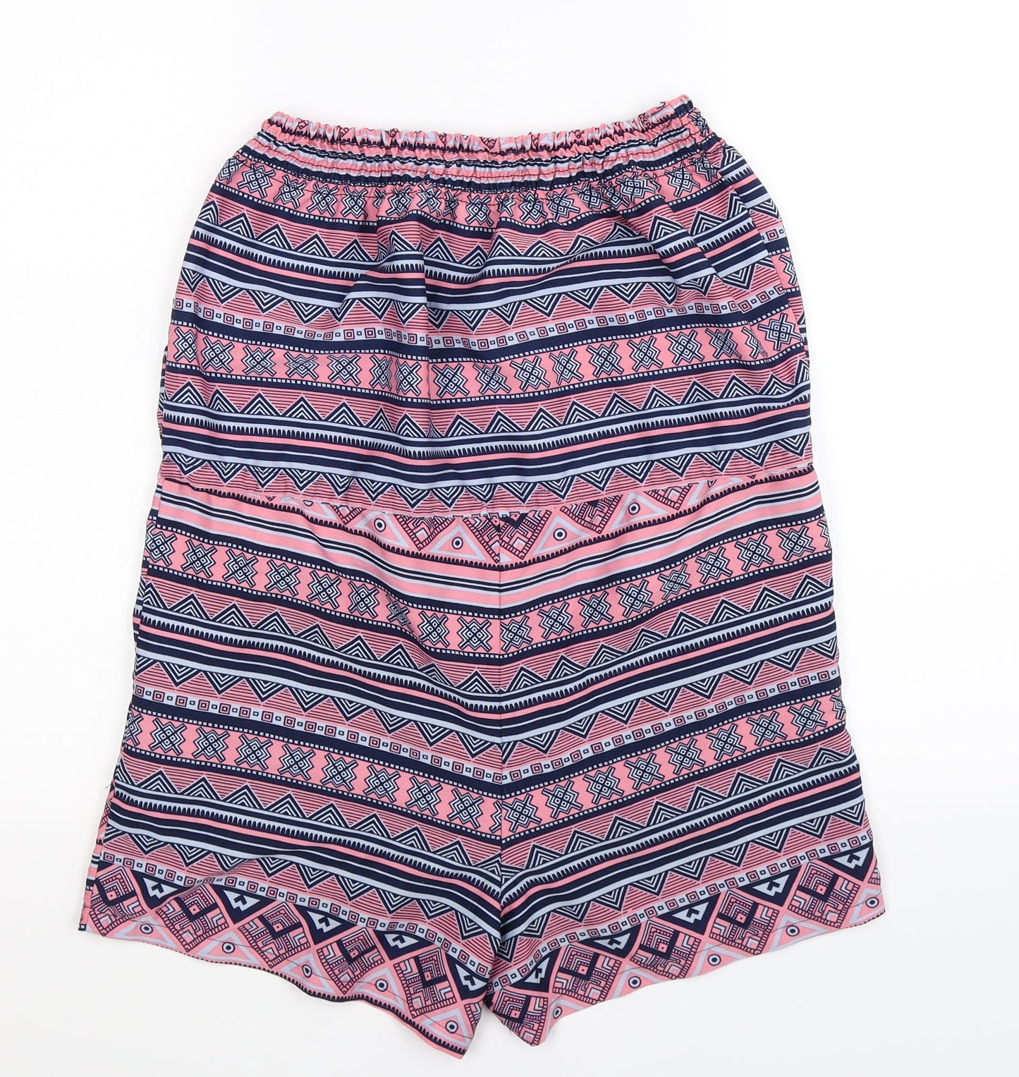 Ocean Club Womens Multicoloured Geometric  Jumpsuit One-Piece Size 8 L3 in