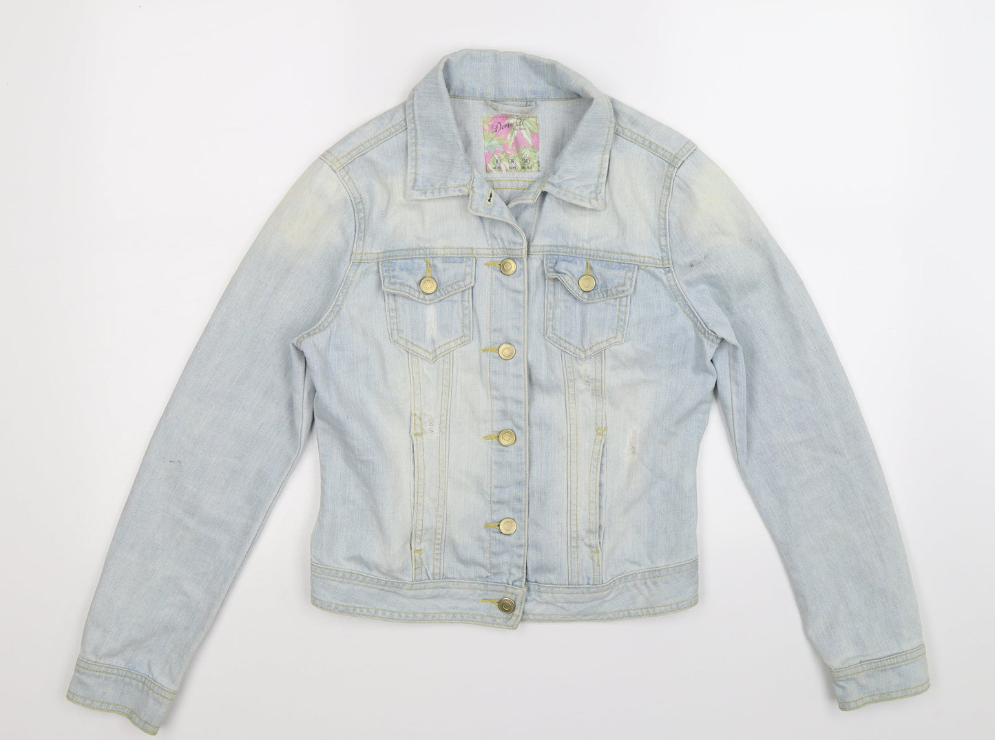 Womens UK Size 8 Denim Co Blue Jacket