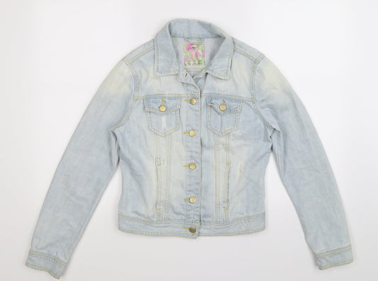 Denim Co Womens Blue  Denim Jacket  Size 8