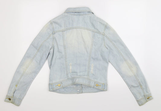 Denim Co Womens Blue  Denim Jacket  Size 8