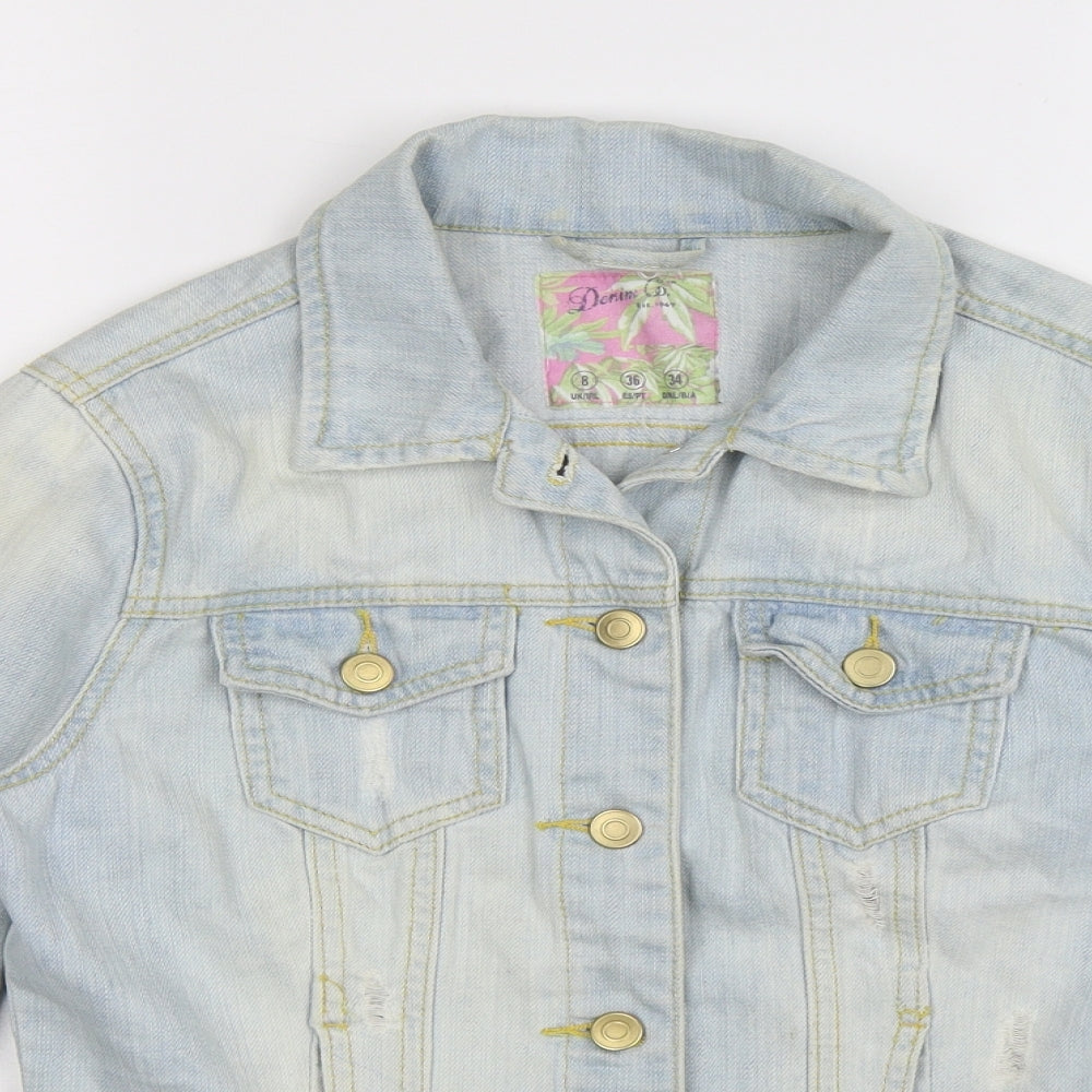 Womens UK Size 8 Denim Co Blue Jacket