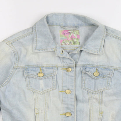 Womens UK Size 8 Denim Co Blue Jacket