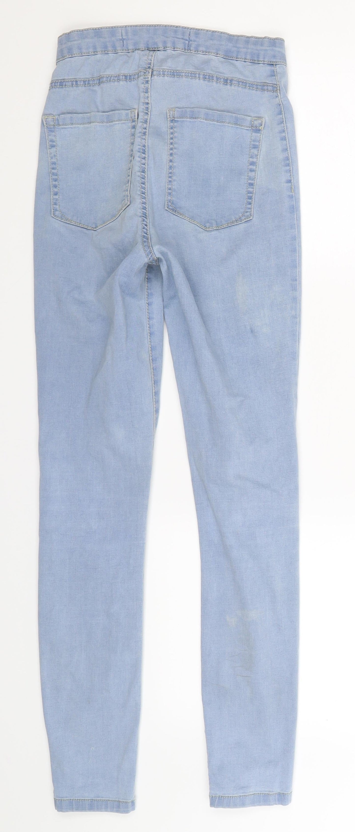 Denim Co Womens Blue  Denim Jegging Jeans Size 6 L27 in