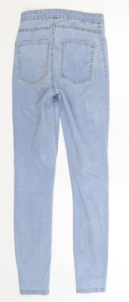 Denim Co Womens Blue  Denim Jegging Jeans Size 6 L27 in