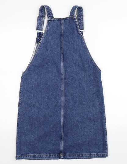 New Look Womens Blue  Denim Mini  Size 8  - Dungaree