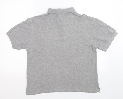 Freeport Mens Grey    Polo Size L