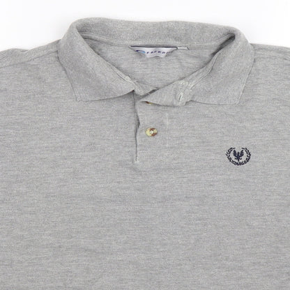 Freeport Mens Grey    Polo Size L