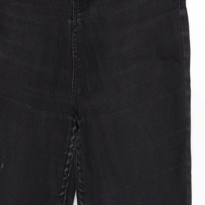 New Look Womens Black  Denim Jegging Jeans Size 6 L27 in