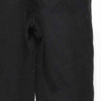 New Look Womens Black  Denim Jegging Jeans Size 6 L27 in