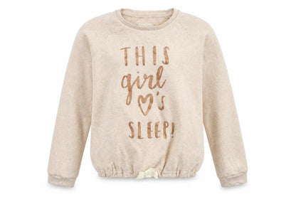 Tu Girls Beige  Knit Pullover Jumper Size 10-11 Years