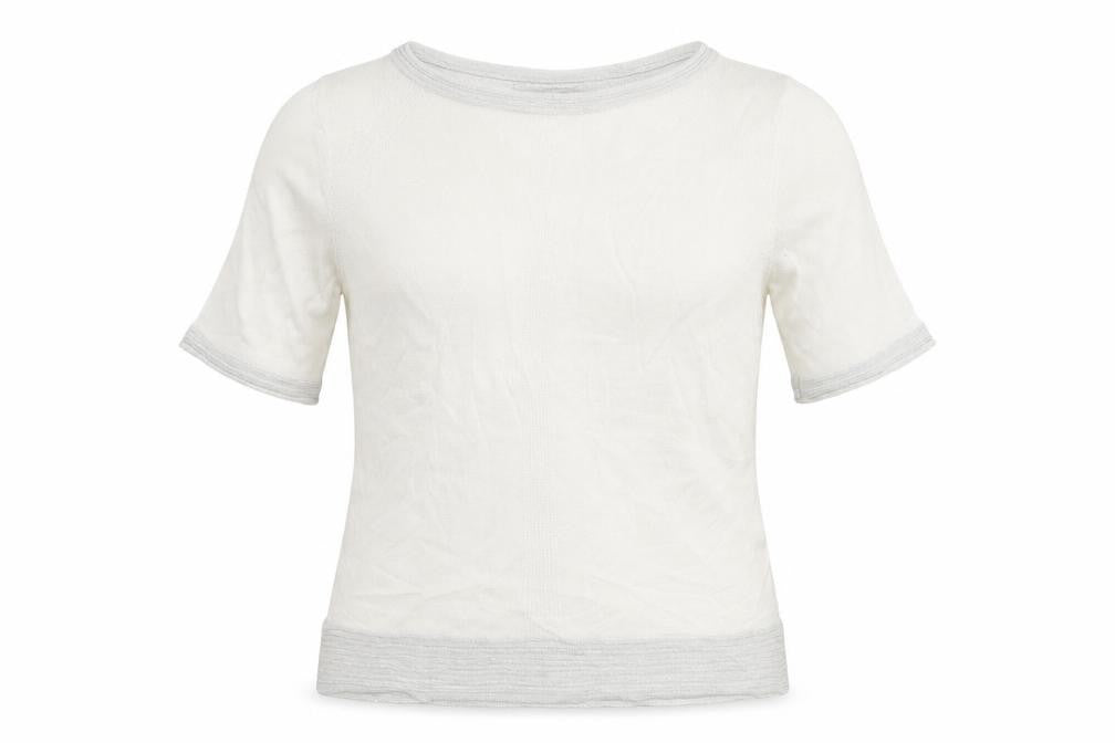 Next Womens White  Knit Pullover Jumper Size 8