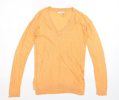 NEXT Womens Orange  Knit Pullover Jumper Size 6