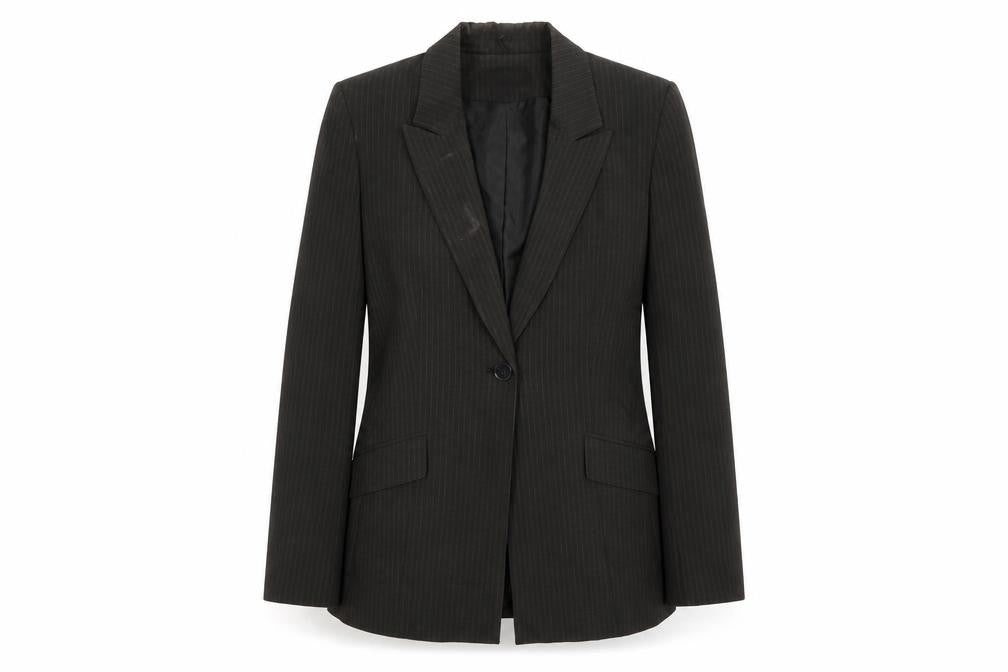 Womens UK Size 10 Le Suit Regular Black Suit Jacket