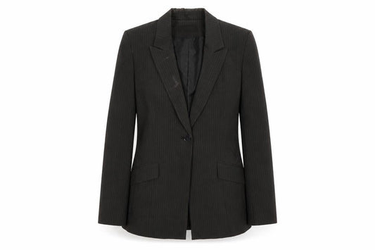 Womens UK Size 10 Le Suit Regular Black Suit Jacket