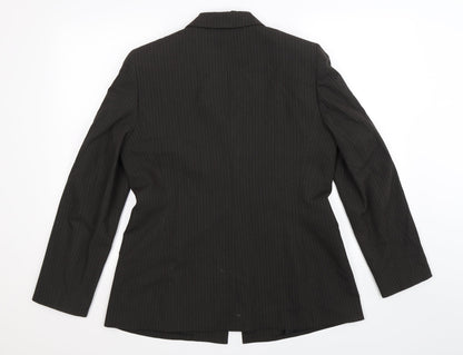 Womens UK Size 10 Le Suit Regular Black Suit Jacket