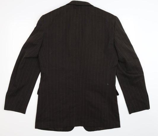 Mens UK Size 40 Taylor & Wright Regular Black Suit Jacket