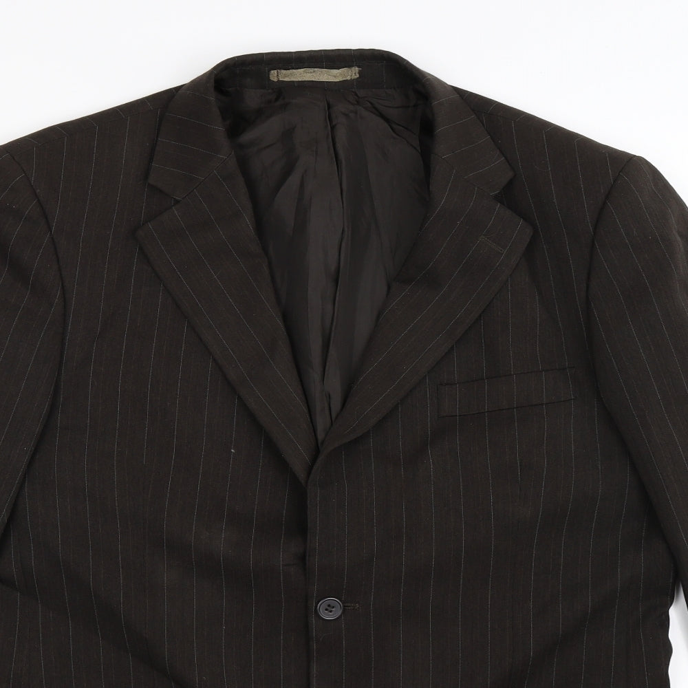 Mens UK Size 40 Taylor & Wright Regular Black Suit Jacket