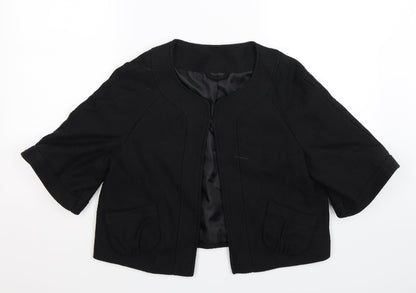 Womens UK Size 12 Dorothy Perkins Black Jacket