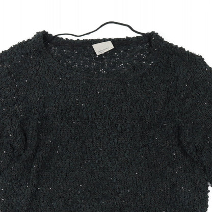 VERO MODA Womens Black   Pullover Jumper Size XL